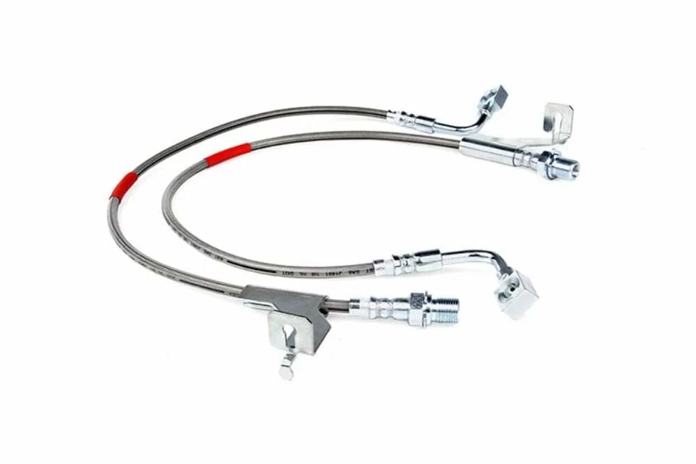 Fits Chevy C10_K10 C15 Truck_Jimmy(87-91) Brake Lines Front 4-6_ 89360S